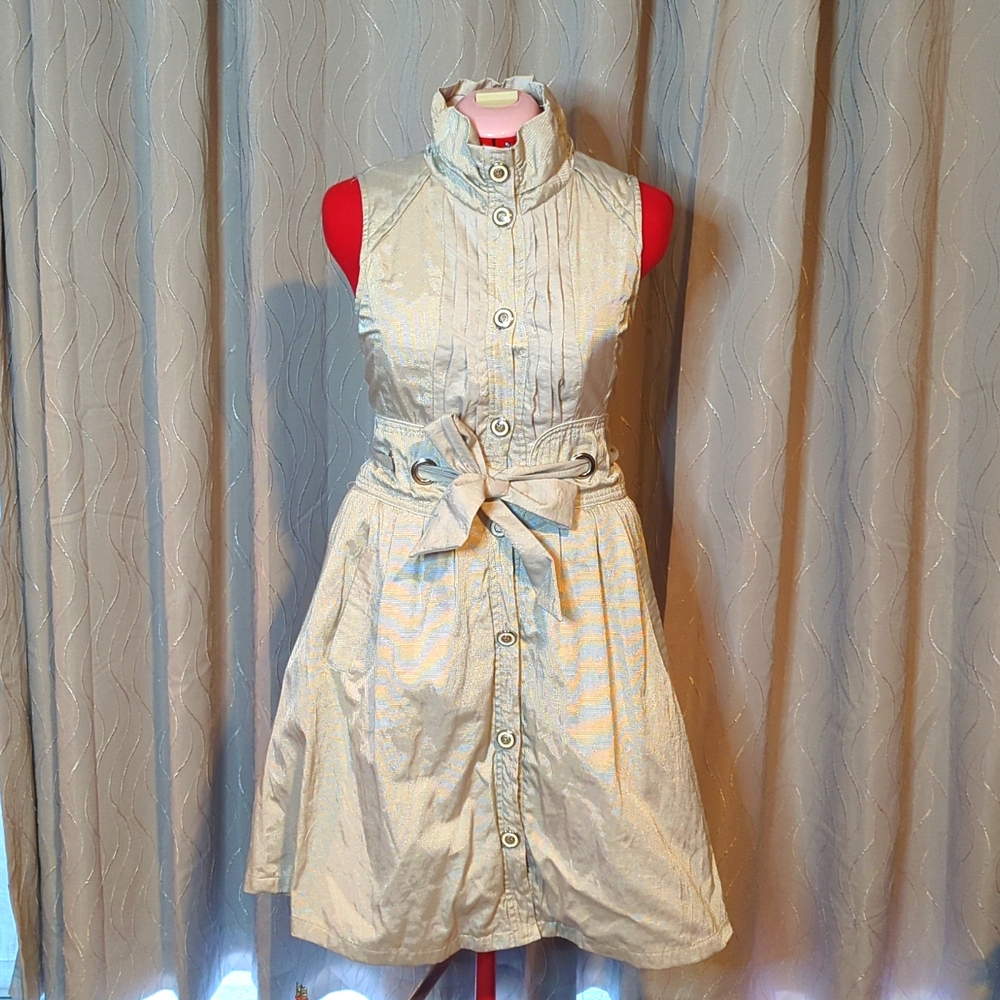 *2 for 20* Forever 21 button up corset back dress
